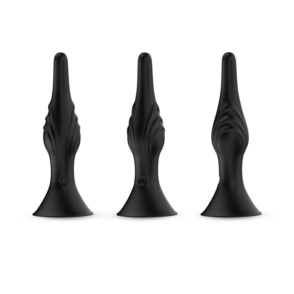 Carmine Wireless Kumandalı Su Geçirmez Titreşimli Dildo Anal Vibratör Plug