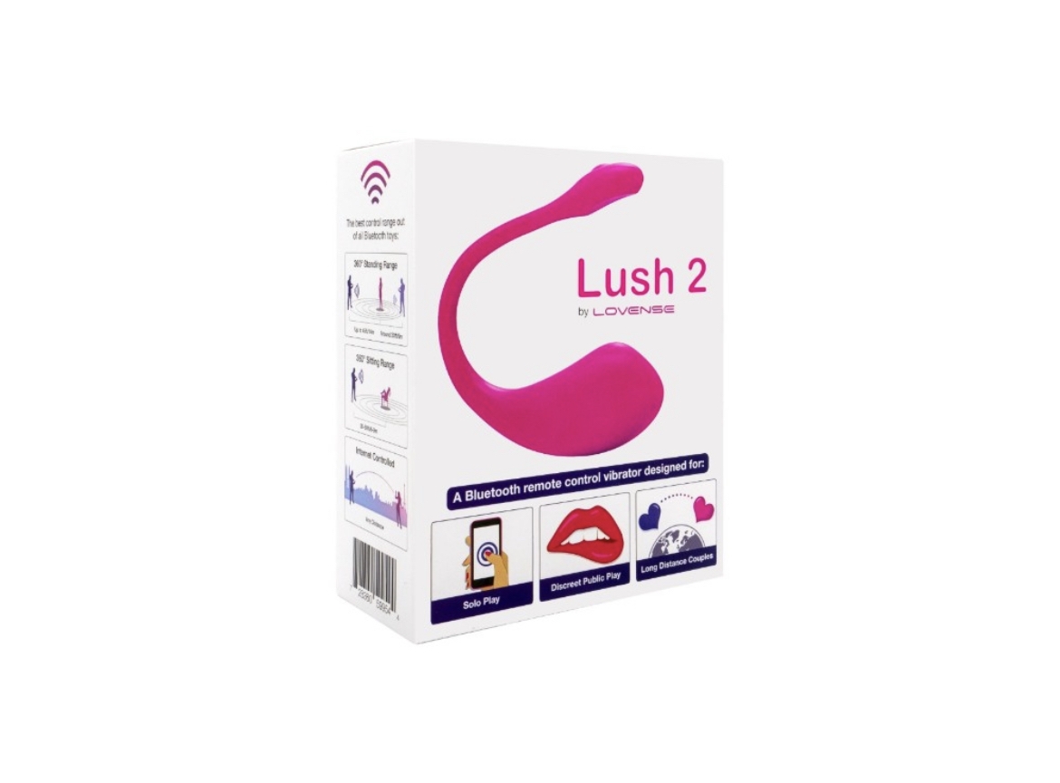 Lovense Lush 2.0 Nesil Akıllı Telefon Tablet Uyumlu Vibratör