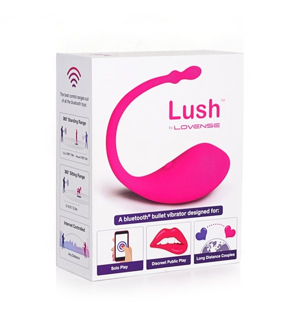 Lovense Lush Akıllı Telefon Uyumlu Mini Vibratör